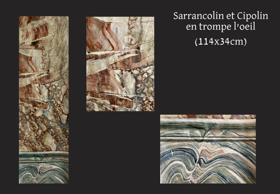 Sarrancolin et Cipolin