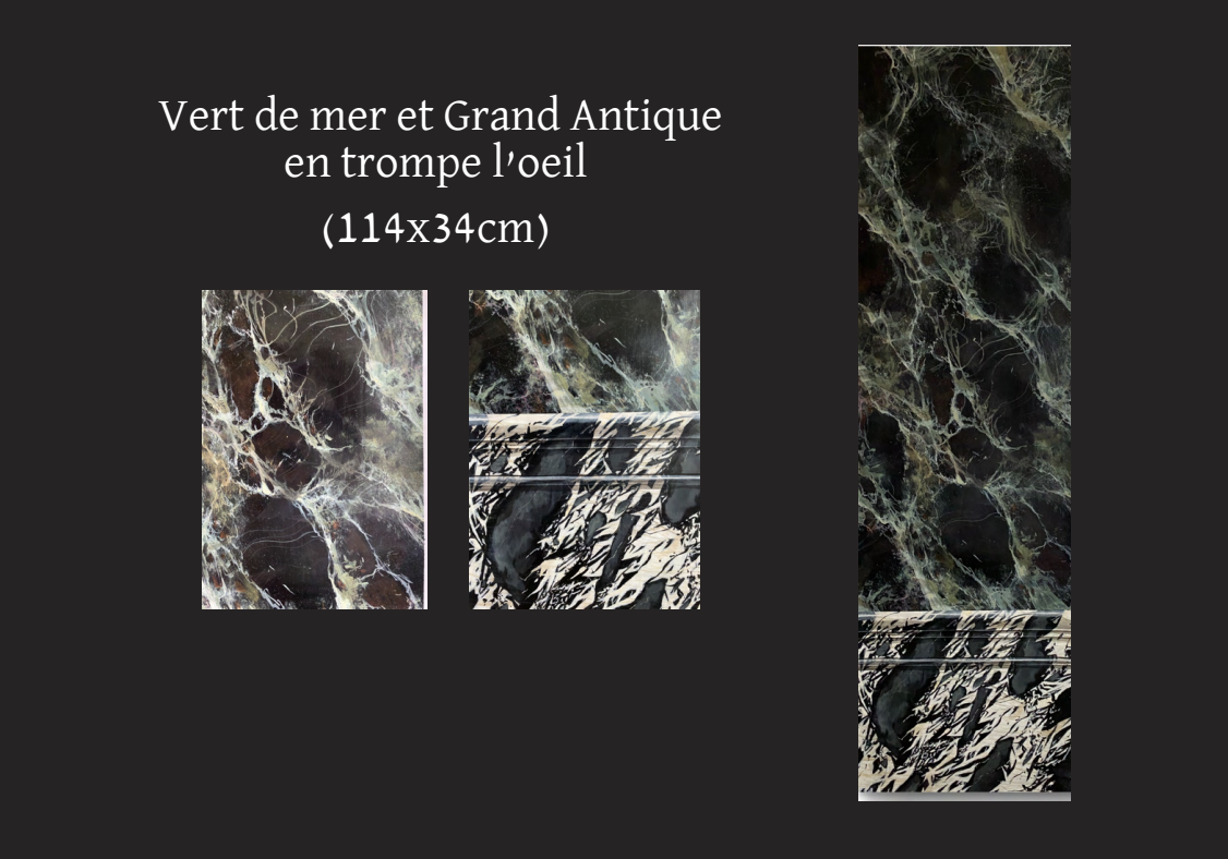 Vert de mer et Grand Antique