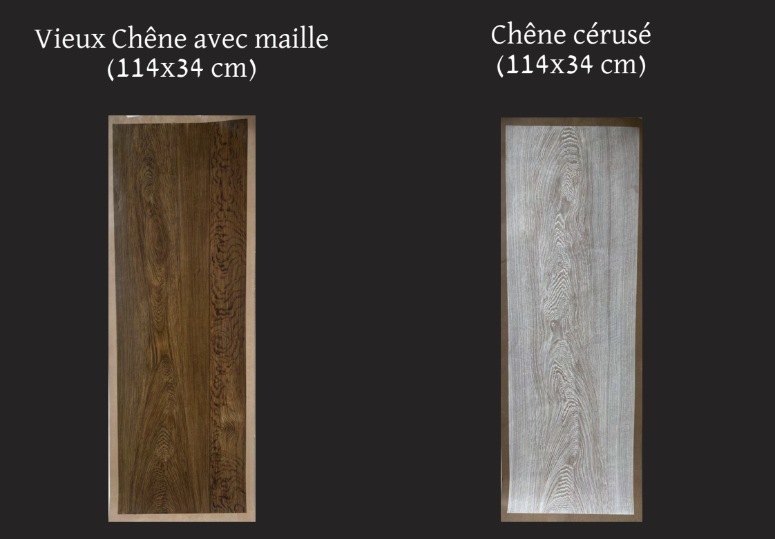 Vieux Chêne et Chêne cérusé